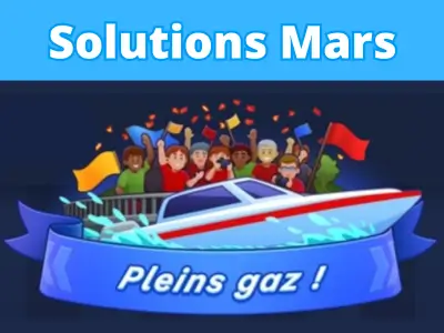 Énigme journalière mars 2026 Pleins gaz !