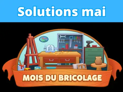 Énigme journalière mai 2026 Mois du bricolage