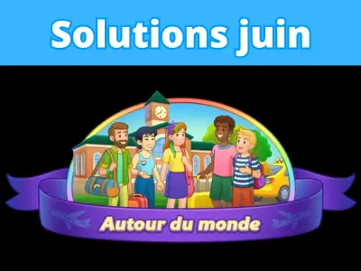 Énigme journalière juin 2026 Autour du monde