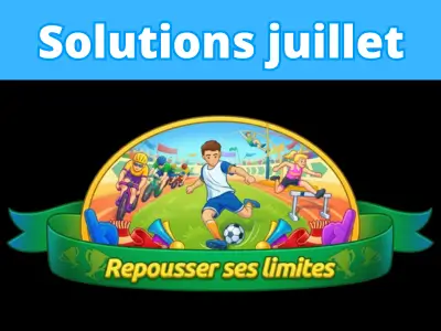 Énigme journalière juillet 2026 Repousser ses limites