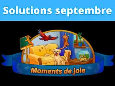 Énigme journalière septembre 2026 Moments de joie